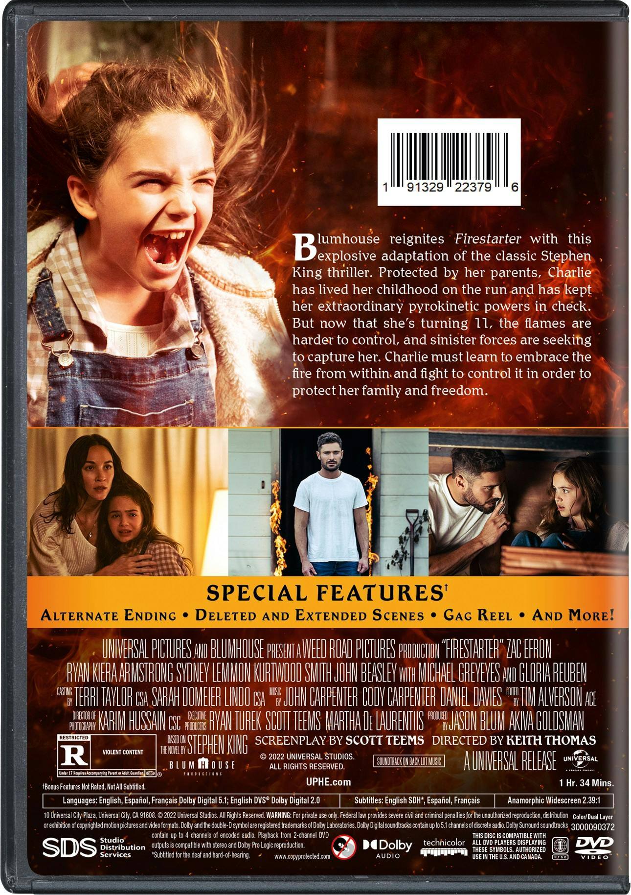 Back. Firestarter [DVD].