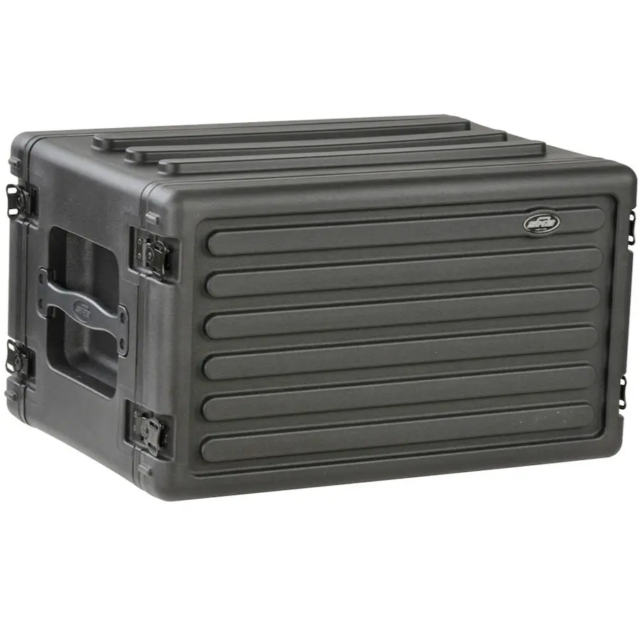 Shallow Mindset SKB 6U Shallow Roto Rack Case Gear Protector, Stackable, Waterproof ...