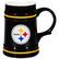 Front. Evergreen Enterprises - Pittsburgh Steelers 24oz. Ceramic Stein Cup with Gift Box - Multicolor.