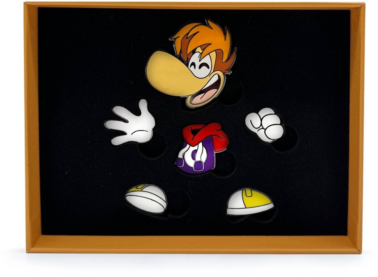 Alt View 1. Youtooz - Youtooz - Rayman Pin Set   - Collectibles - Multicolor.