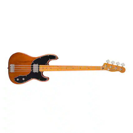 Front. Squier - Squier Classic Vibe Telecaster Bass, Maple Fingerboard, Black Pickguard (Mocha).