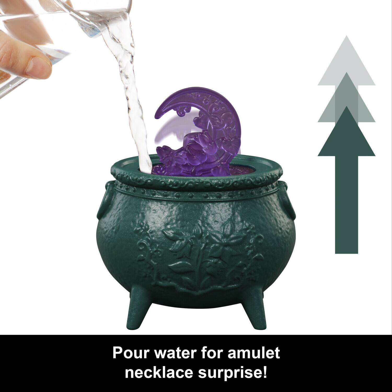 Pour water for amulet necklace surprise!