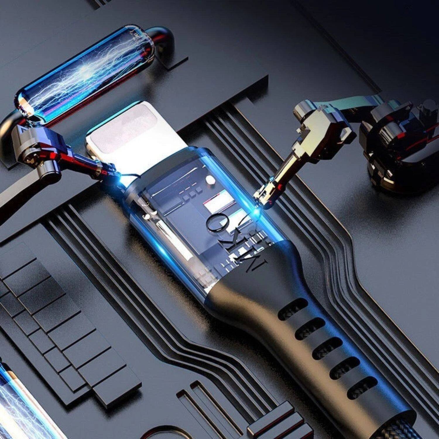 Angle. Stock Preferred - 2-Pack USB-A to Lightning Charging & Data Cables (5ft) – Fast Charger for iPhone 14/13/12/11 Pro Max, iPad, iPod.