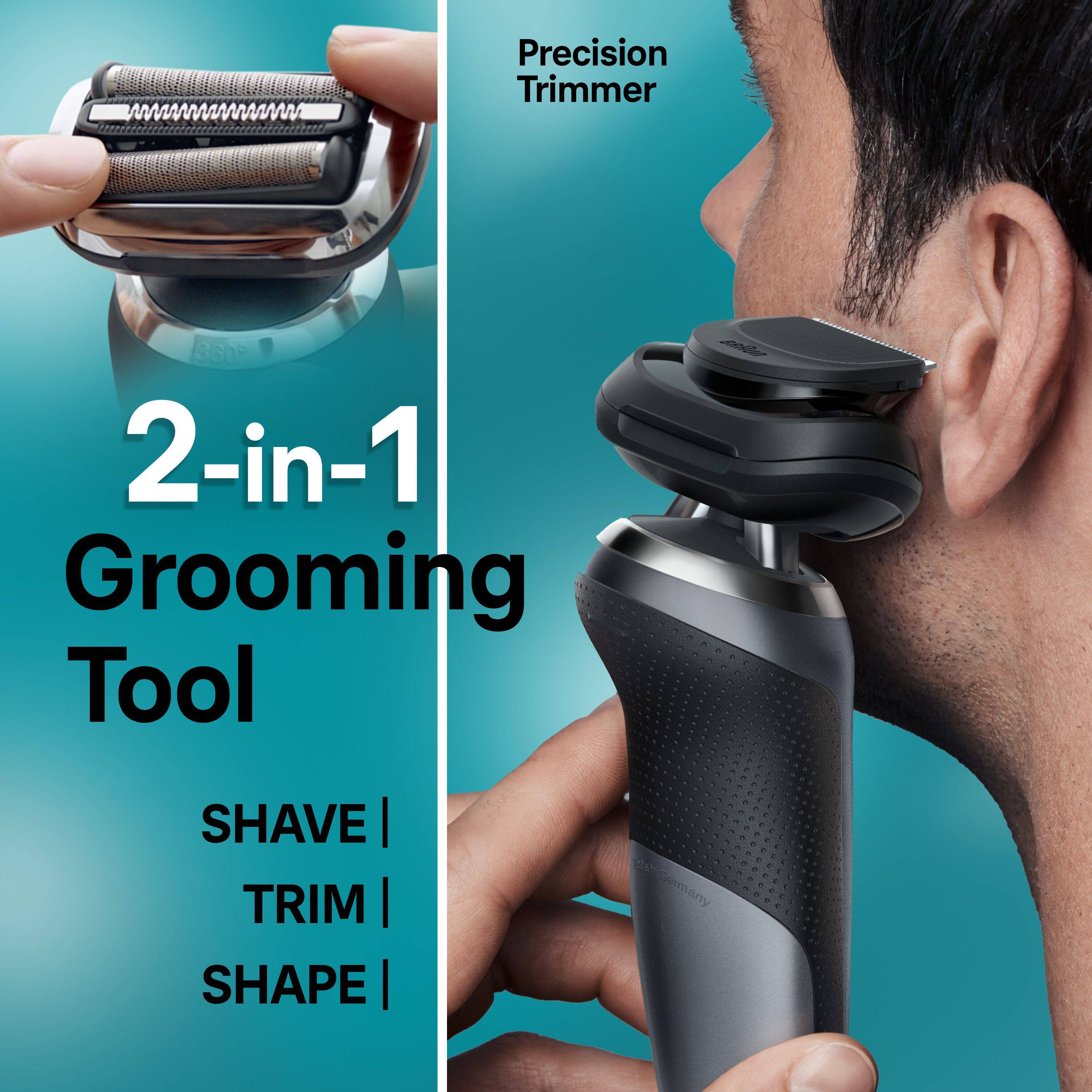 Precision Trimmer 2-in-1 Grooming Tool  
SHAVE | TRIM | SHAPE  
Germany