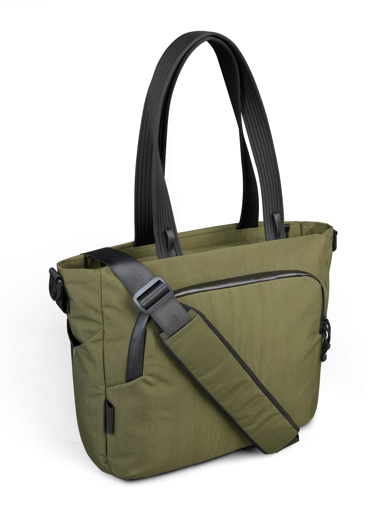 ALPAKA - Bravo Tote V2 Work & Travel Laptop Tote Bag, Fits 16” MacBook Pro + 14” Tablet - Green Axoflux 400D