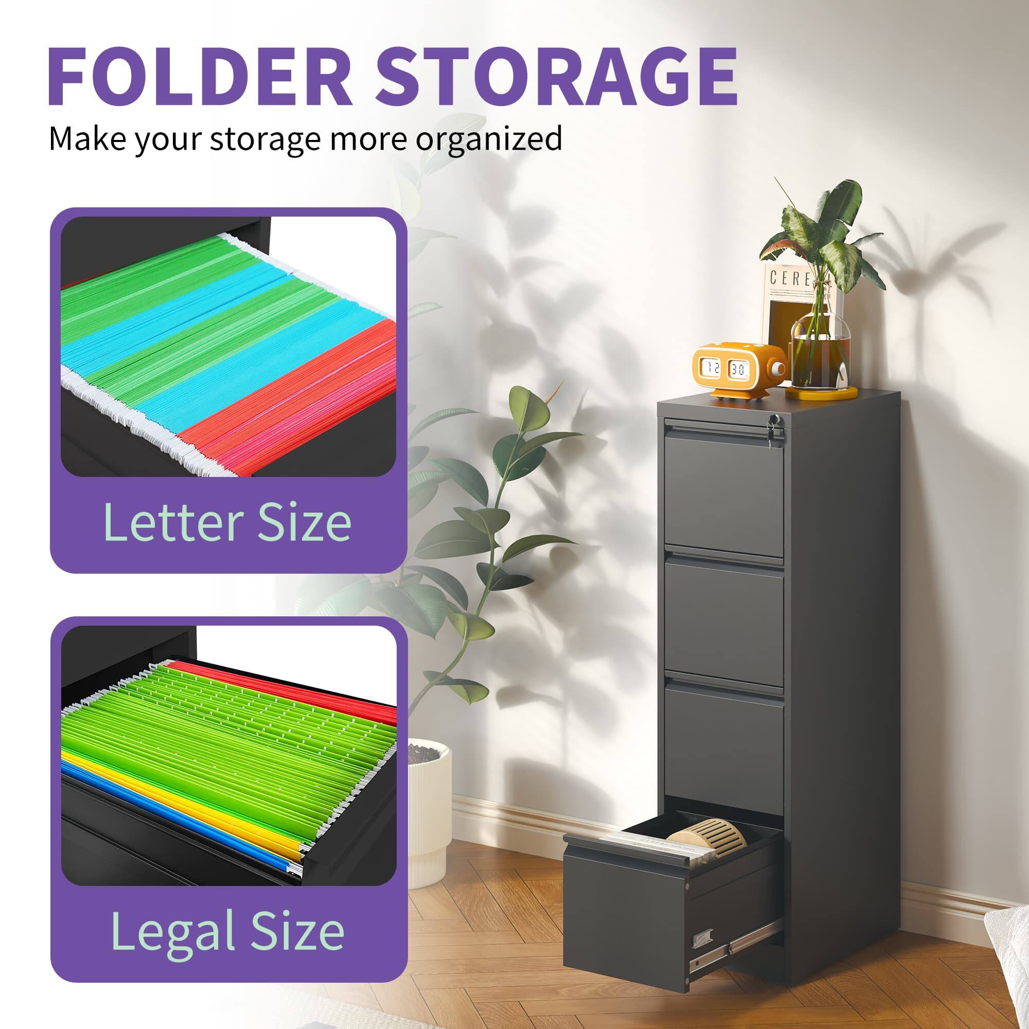 FOLDER STORAGE  
Make your storage more organized  

Letter Size  
Legal Size