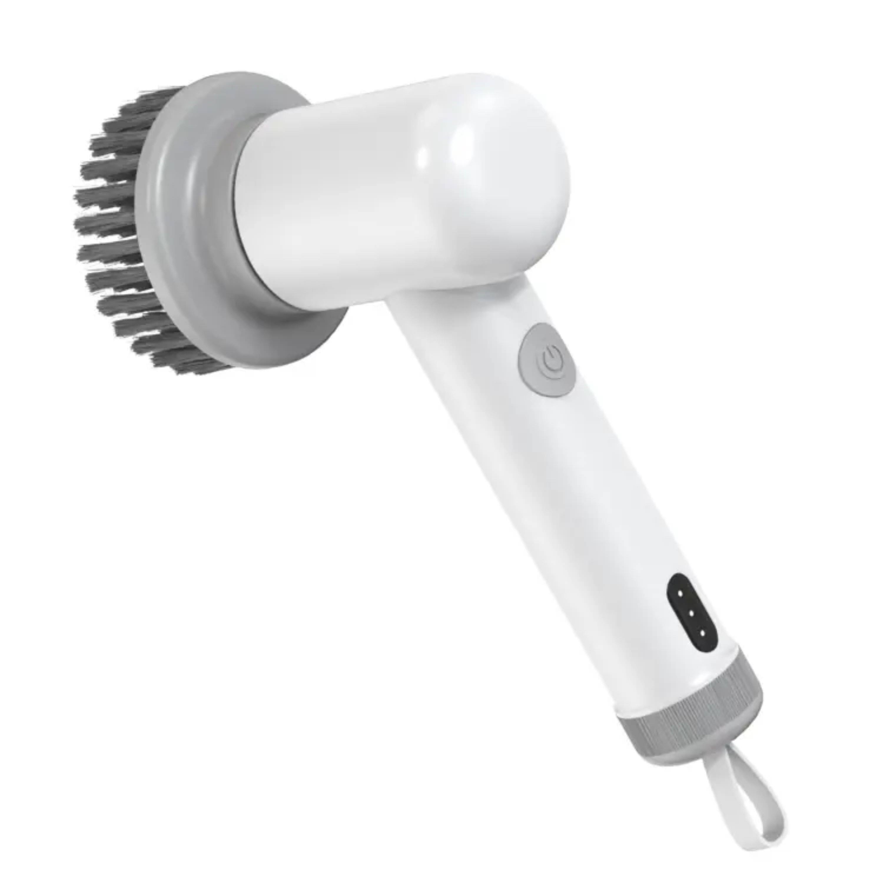 Angle. Kitcheniva - Electric Cleaning Brush Handheld Spin Scrubber for Bathroom & Kitchen White - White.