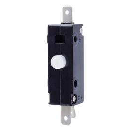 Jandorf - 18 amps Single Pole Momentary Appliance Switch 1 pk - Black/Silver