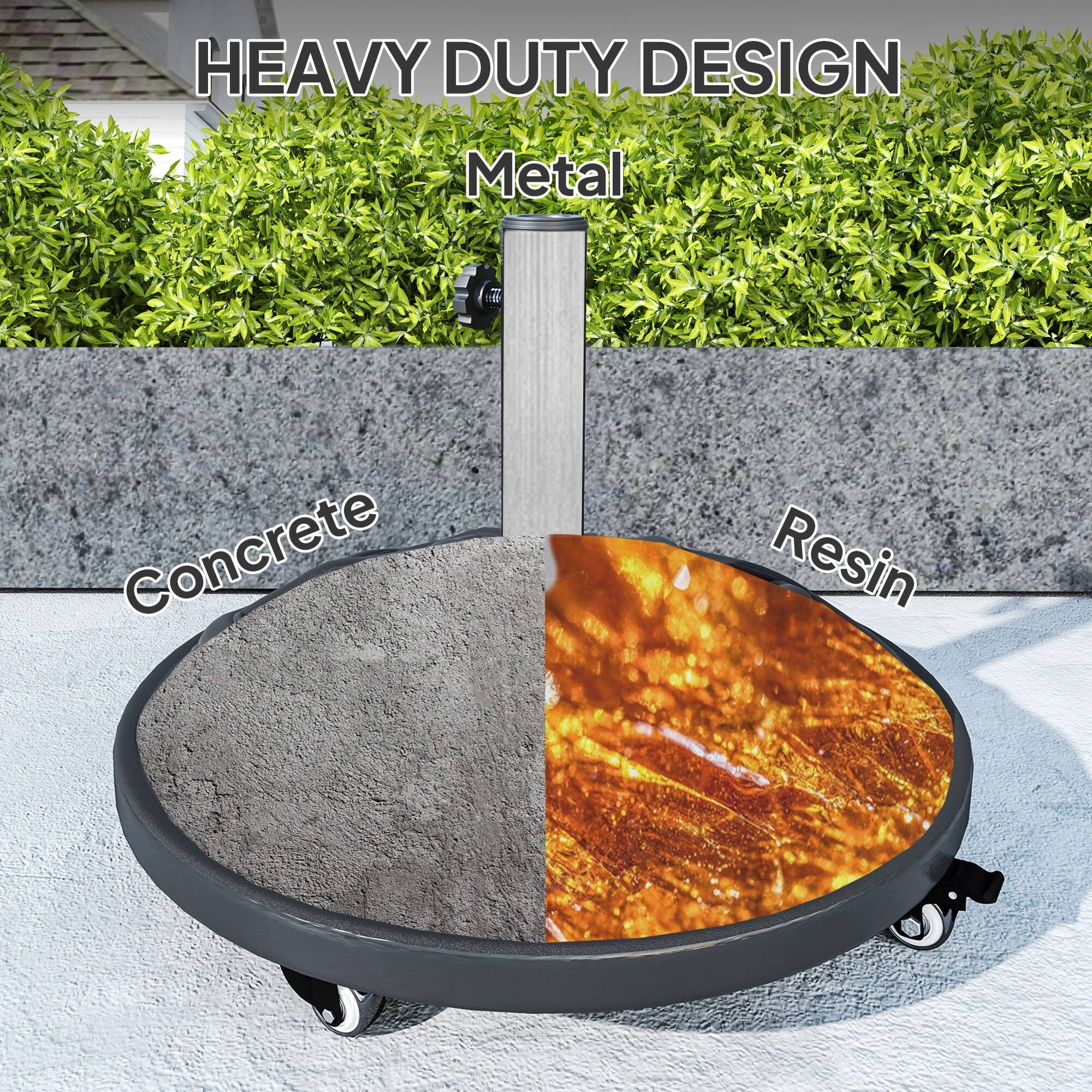 HEAVY DUTY DESIGN, Metal, Concrete, Resin