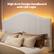 High Arch Design Headboard with LED Light