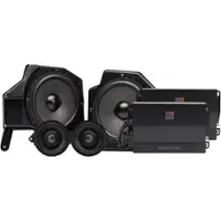 MB Quart - Tuned 6-1/2" Coaxial Car 4-Speaker Kit with Fiber Cones for Jeep Wrangler JL and Gladiator JT - Black - Front_Zoom