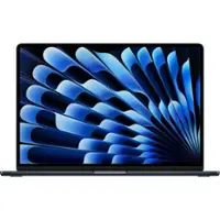 Apple - MacBook Air 15-inch Certified Refurbished "M2" 8CPU/10GPU with 8GB Memory - 256GB SSD - Midnight - Front_Zoom