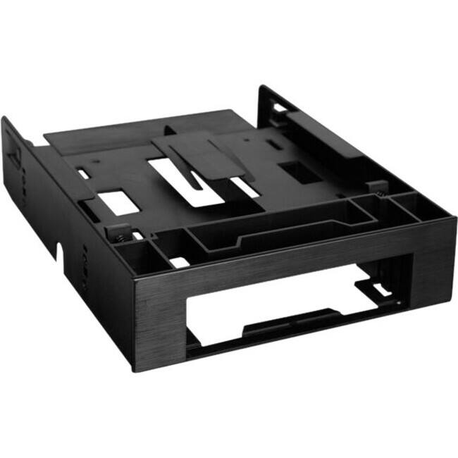 Front. Icy Dock - Icy Dock FLEX-FIT Trio MB343SP Drive Bay Adapter Internal - Black - 3 x Total Bay - 1 x 3.5" Bay - 2 x 2.5" Bay.