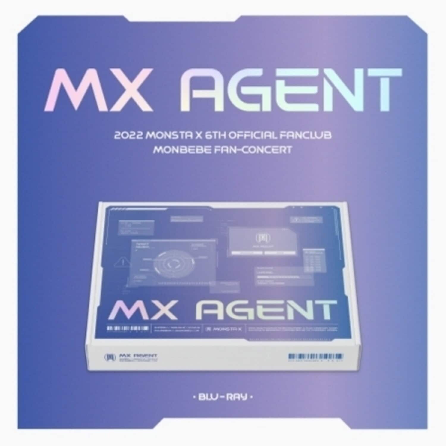 MX Agent - 2022 Monsta X 6th Official Fanclub Monbebe Fan-Concert  - BLU-RAY