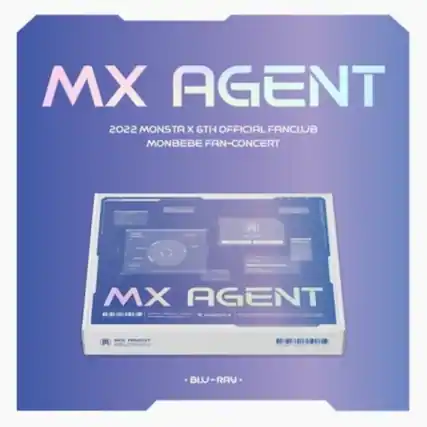 Front. MX Agent - 2022 Monsta X 6th Official Fanclub Monbebe Fan-Concert - BLU-RAY.