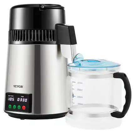 VEVOR 3000ml 2500ml SETTING TIME 105 03:30 + - SET 2000ml 1500ml