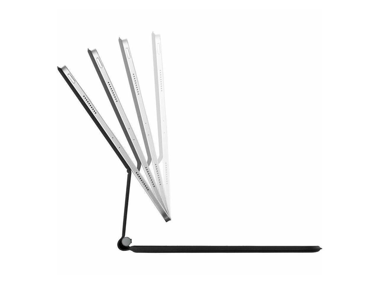 Alt View 5. Adesso - Adesso Portable Keyboard/Cover for 12.9"-13" iPad Pro & iPad Air 13 (2024) - Black.