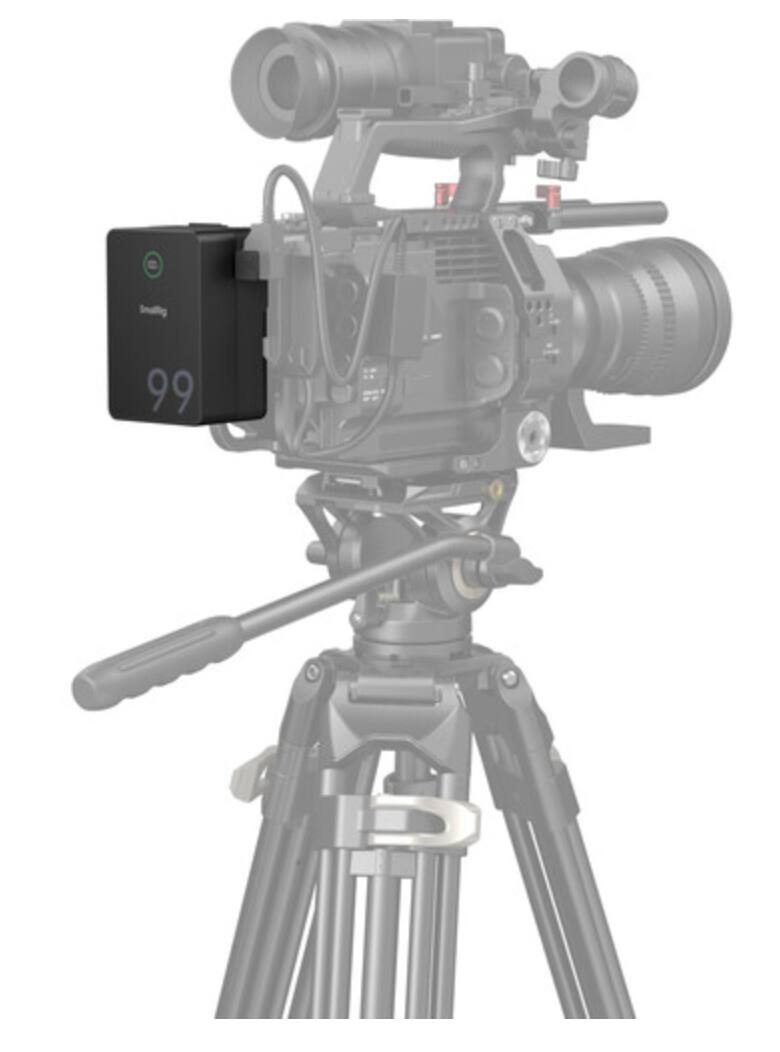 Alt View 2. Smallrig - SmallRig VB99 Pro Mini V-Mount Battery (Black).