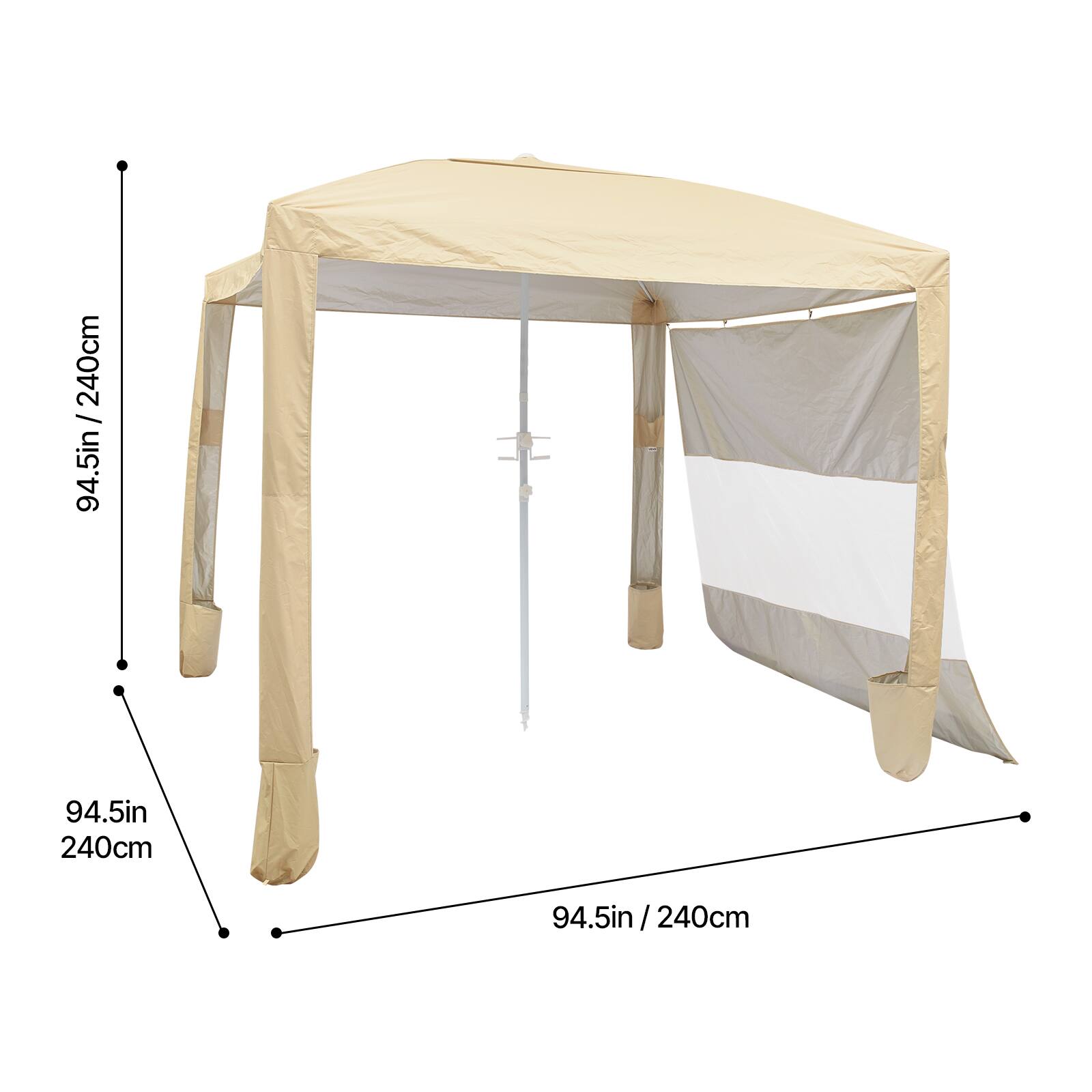 94.5in / 240cm  
94.5in / 240cm