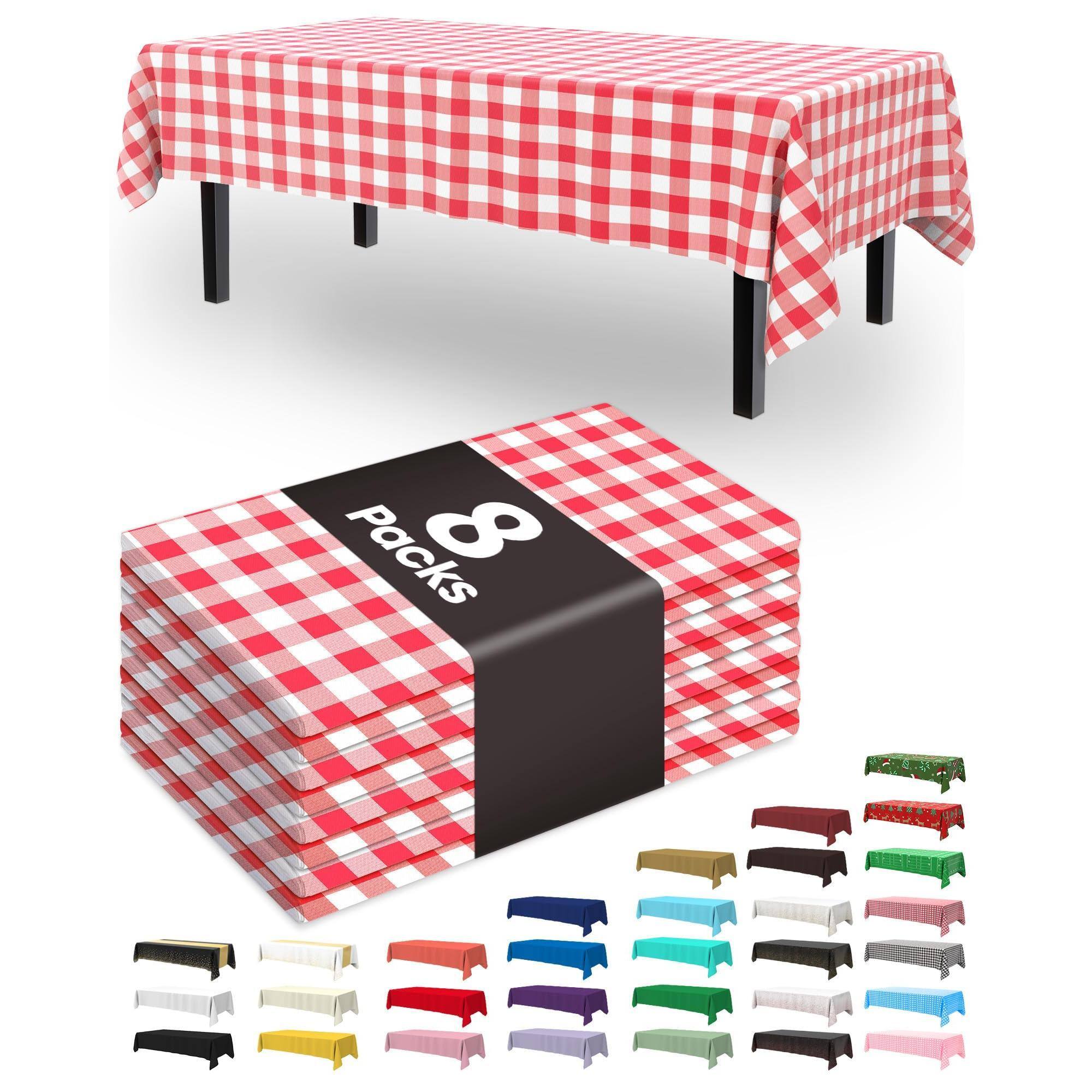 Red Plaid-54" X 108" Rectangle