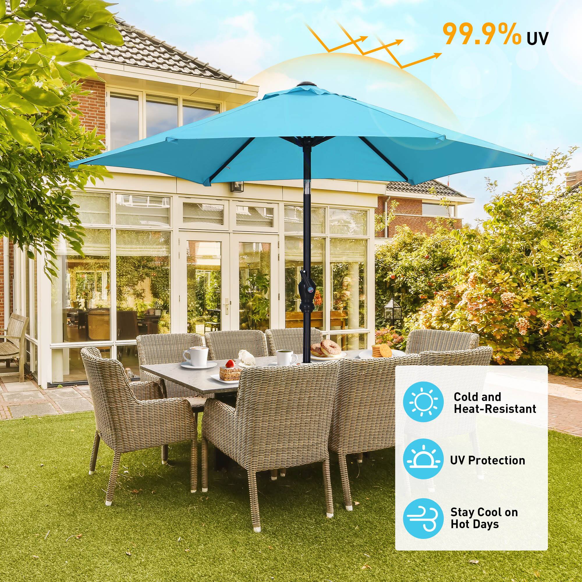 99.9% UV  
Cold and Heat-Resistant  
UV Protection  
Stay Cool on Hot Days