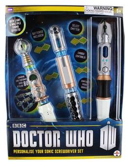 Seven20 - Doctor Who Personalize Your Sonic Screwdriver Set - Blue
