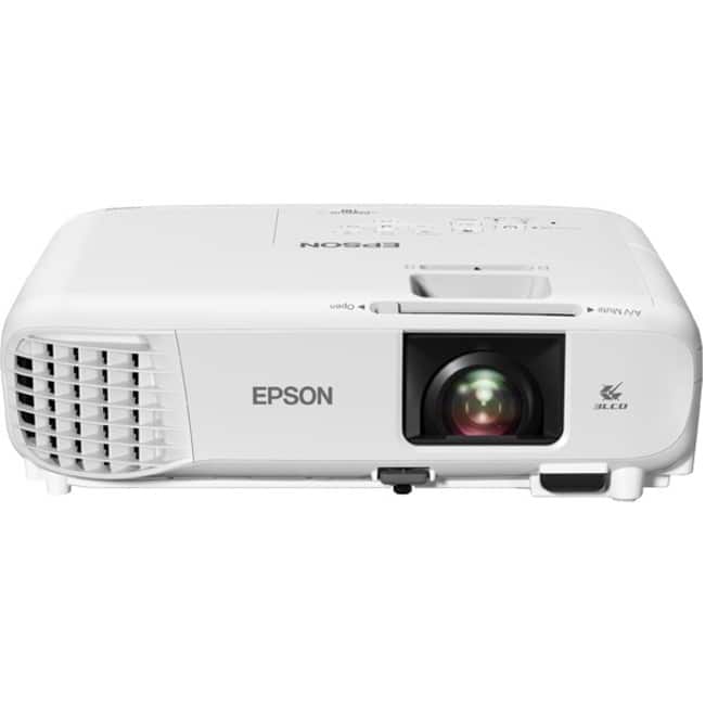 Epson - PowerLite 118 LCD Projector - 4:3 - Ceiling Mountable - 1024 x 768 - Front, Ceiling, Rear - 8000 Hour Normal Mode - Unknown