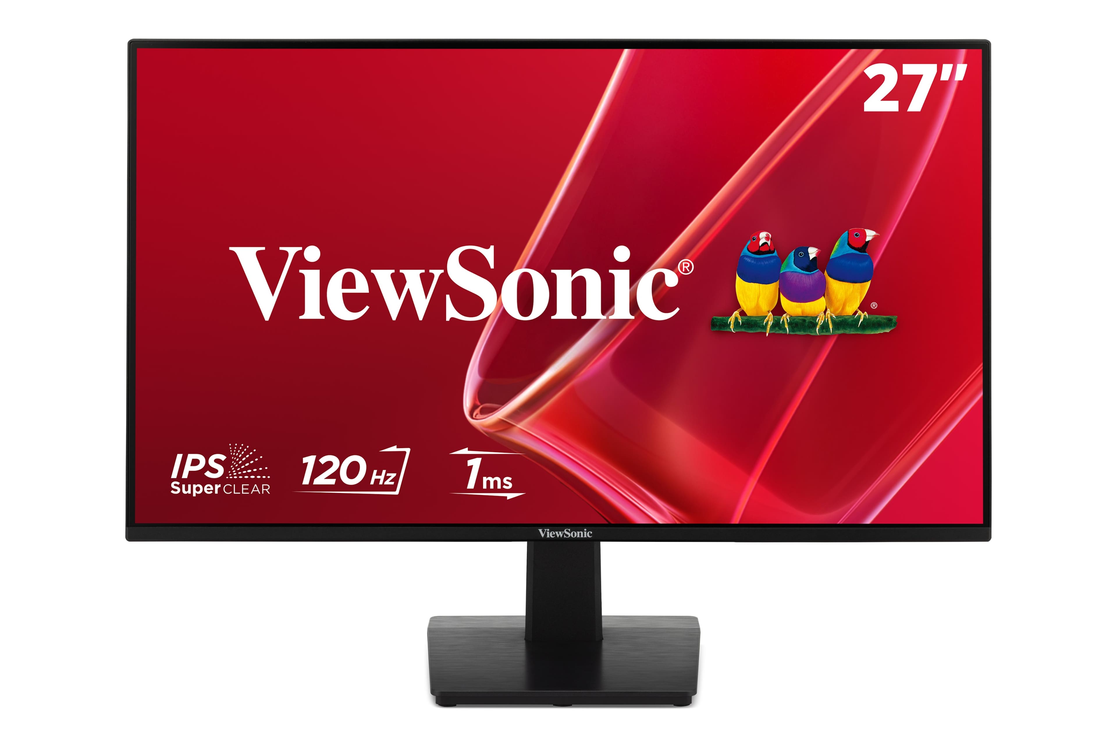 ViewSonic - VA2748-MH 27" 1080p IPS Monitor with 120Hz, Variable Refresh Rate, Eye Care, HDMI, and VGA Inputs - Black