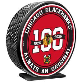 Mustang Drinkware - Chicago Blackhawks Centennial Mega Puck - Multicolor
