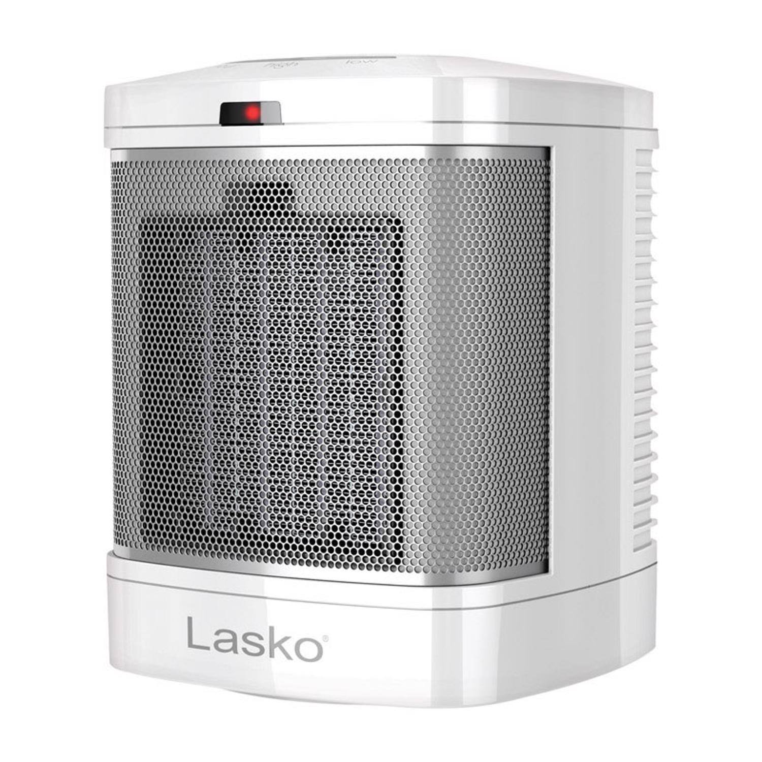 Angle. Lasko - Lasko 100 sq ft Electric Bathroom Portable Heater.