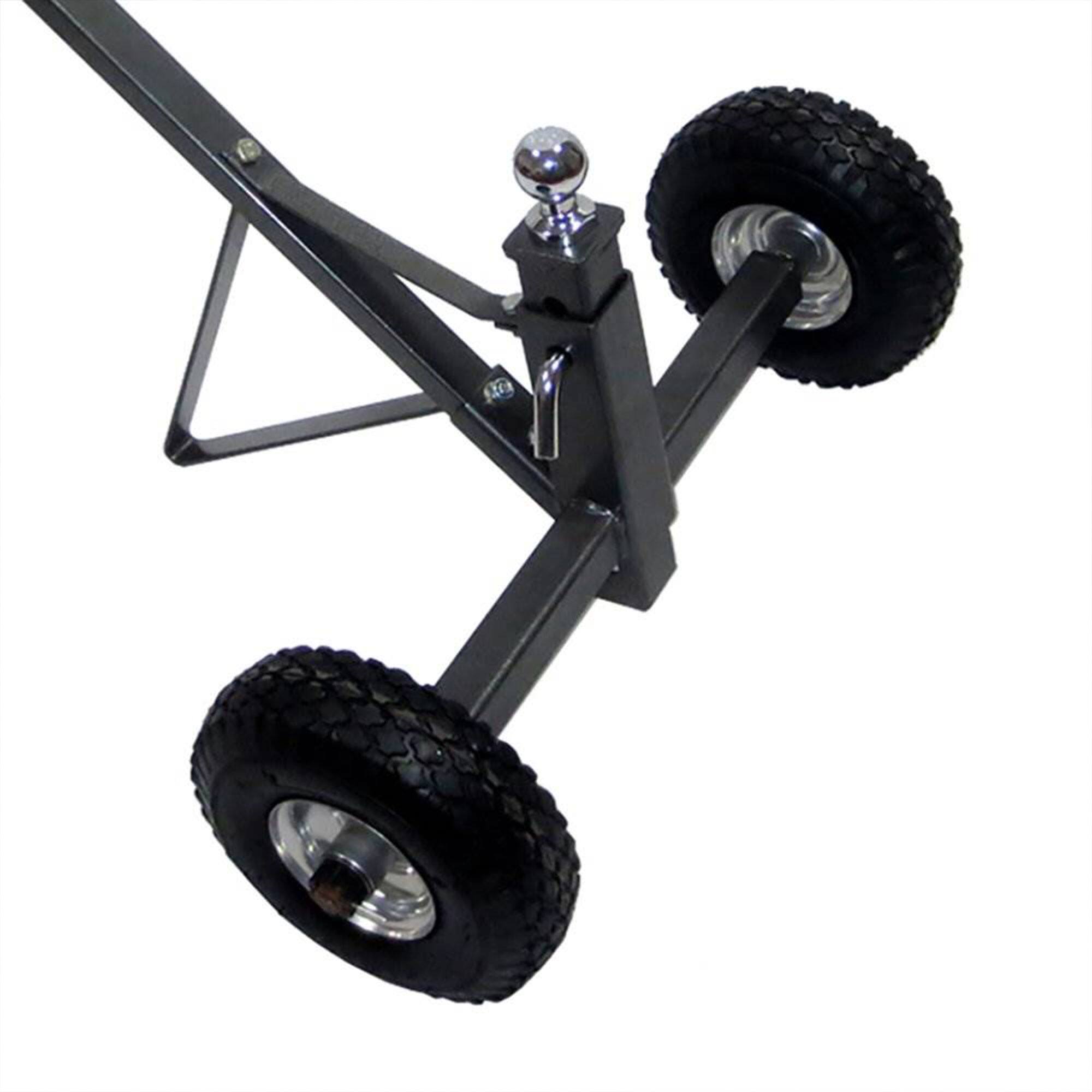 Alt View 5. Tow Tuff - Tow Tuff TMD-600AFF Adjustable Solid Steel 600 Pound Capacity Trailer Dolly - Black.