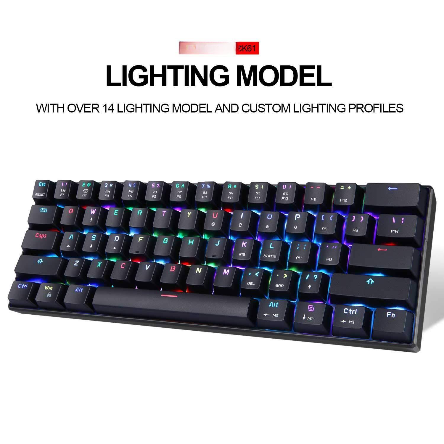 EK61 LIGHTING MODEL WITH OVER 14 LIGHTING MODEL AND CUSTOM LIGHTING PROFILES
