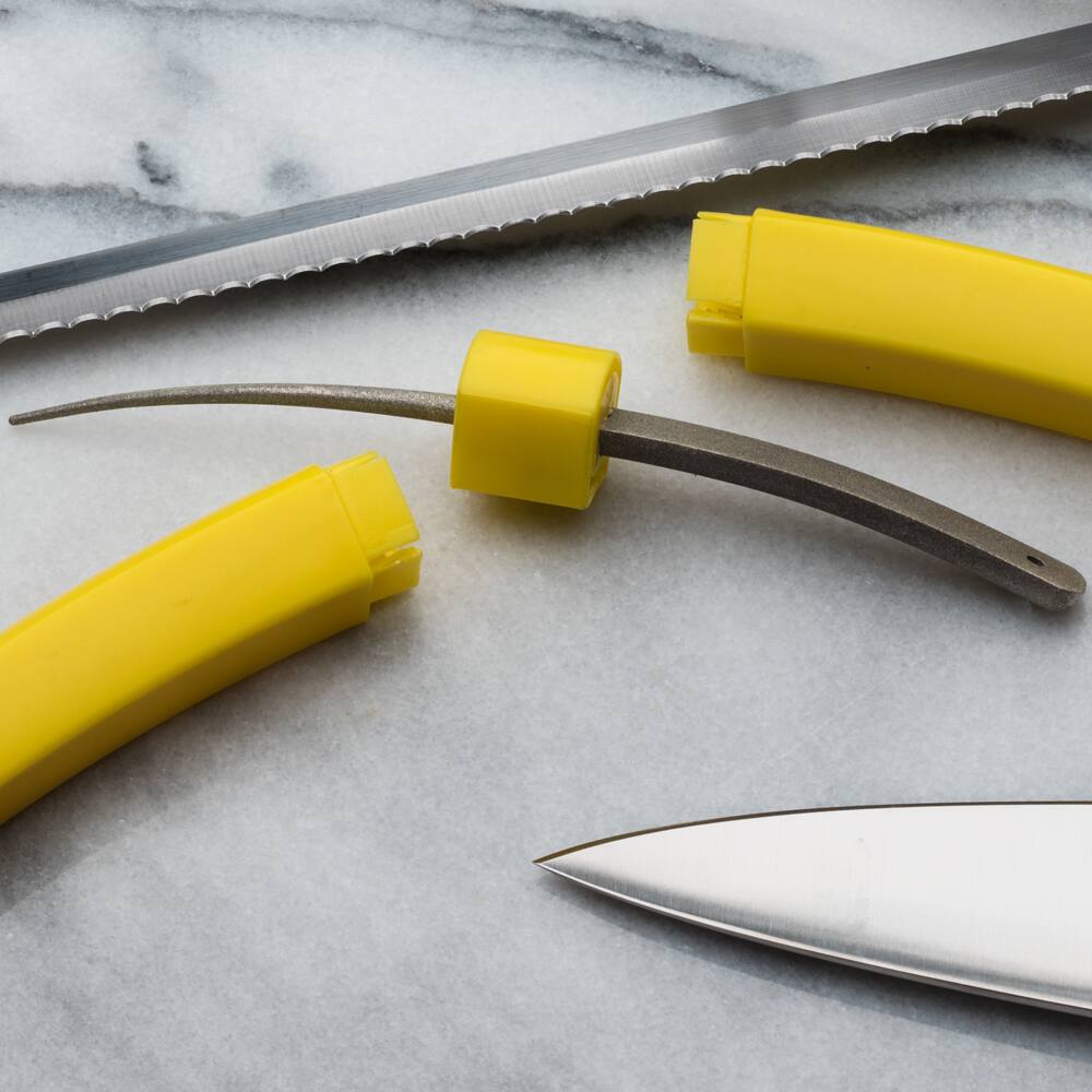 Alt View 2. Kings County Tools - Curved Diamond Sharpener for Knives & Drill Bits, Concave Edge & Serration Tool, Compact Precision File.