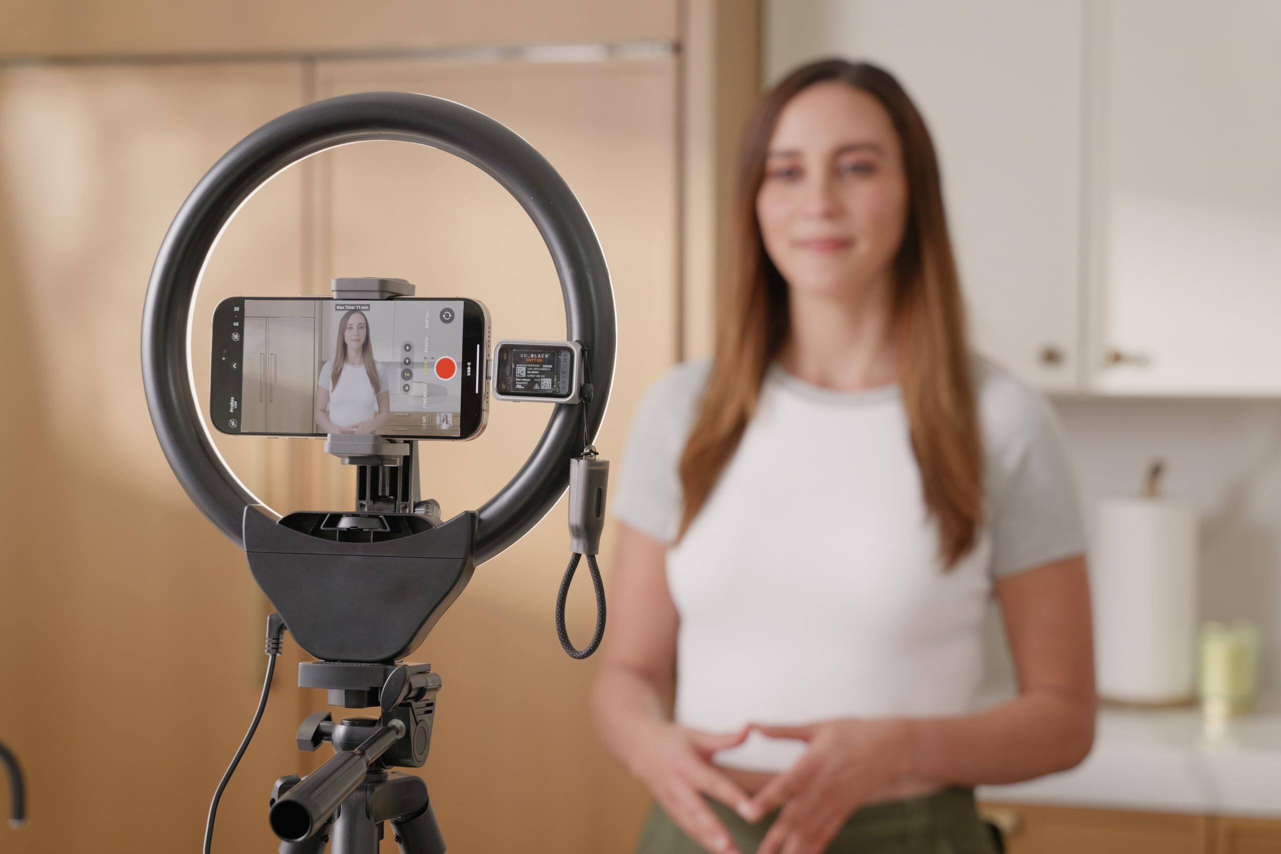 Alt View 5. Satechi - M.2 NVMe Mini SSD Enclosure - 10Gbps, Up to 2TB, Active Cooling, USB-C, Supports NVMe 2230 SSDs - Silver.