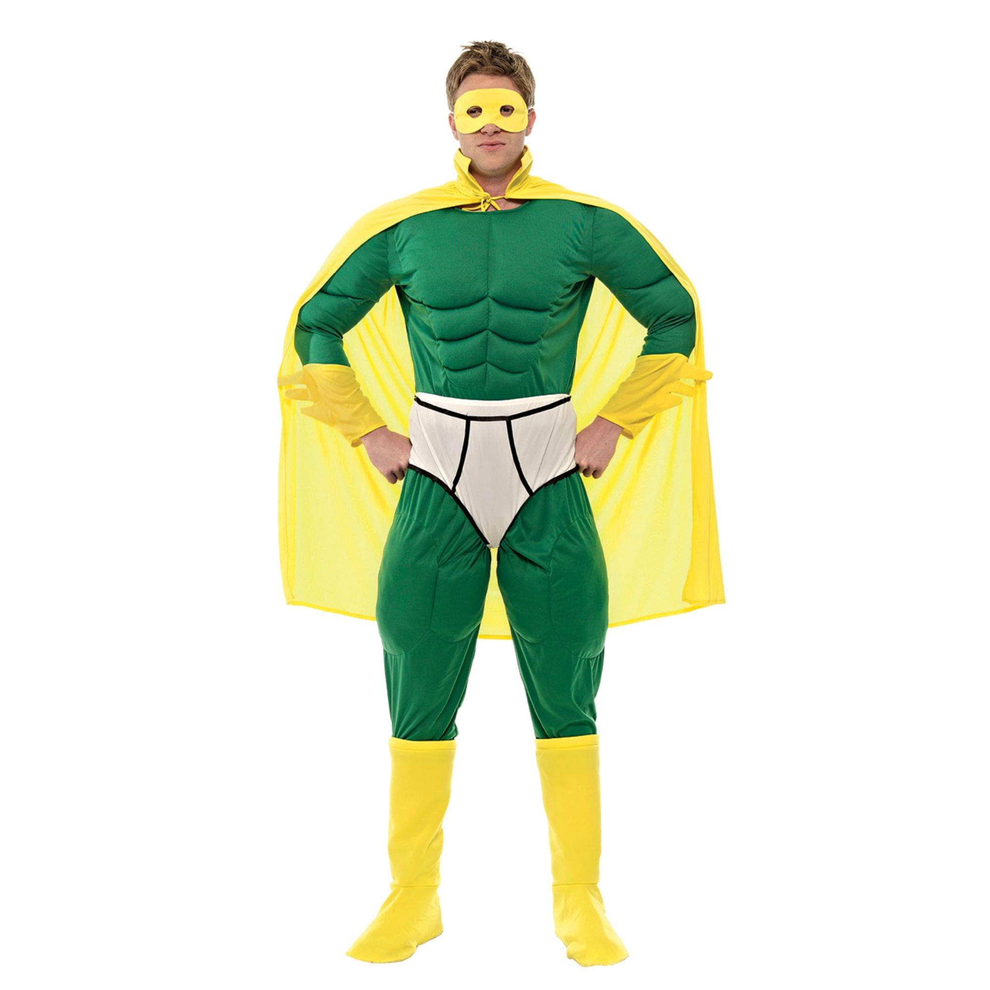 Orion Costumes - Captain Y-Fronts Adult Superhero Costume | Standard - Multi-Colored price history on PriceWatchPro