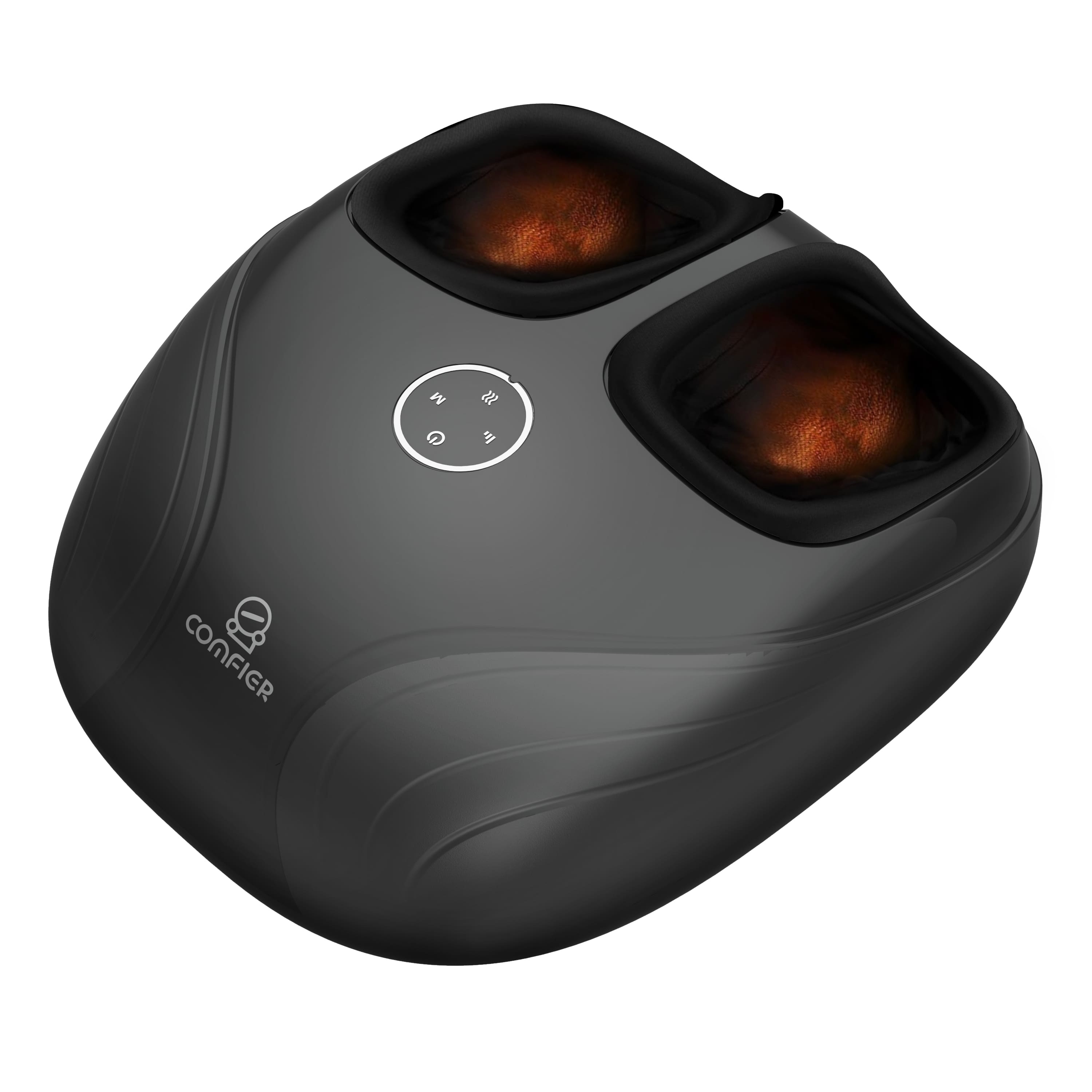 Comfier - Shiatsu Foot Massager, Fits up to Men Size 12 - Black
