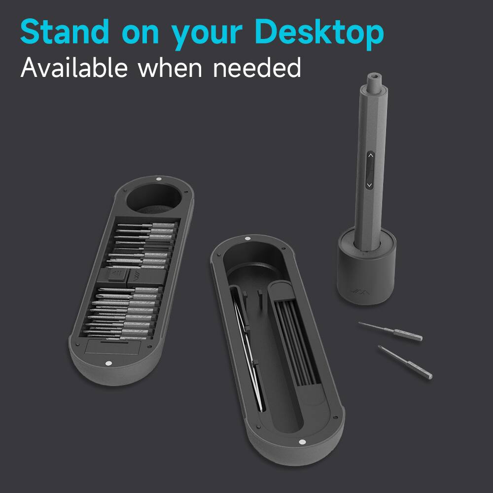 Stand on your Desktop  
Available when needed