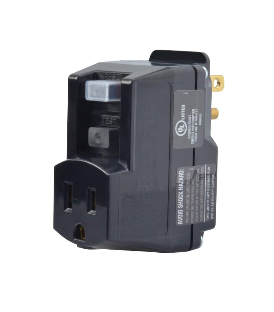 Southwire - Yellow Jacket 1 outlets Surge Protector 314 J - Black