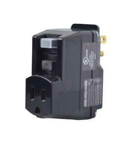 Southwire - Yellow Jacket 1 outlets Surge Protector 314 J - Black