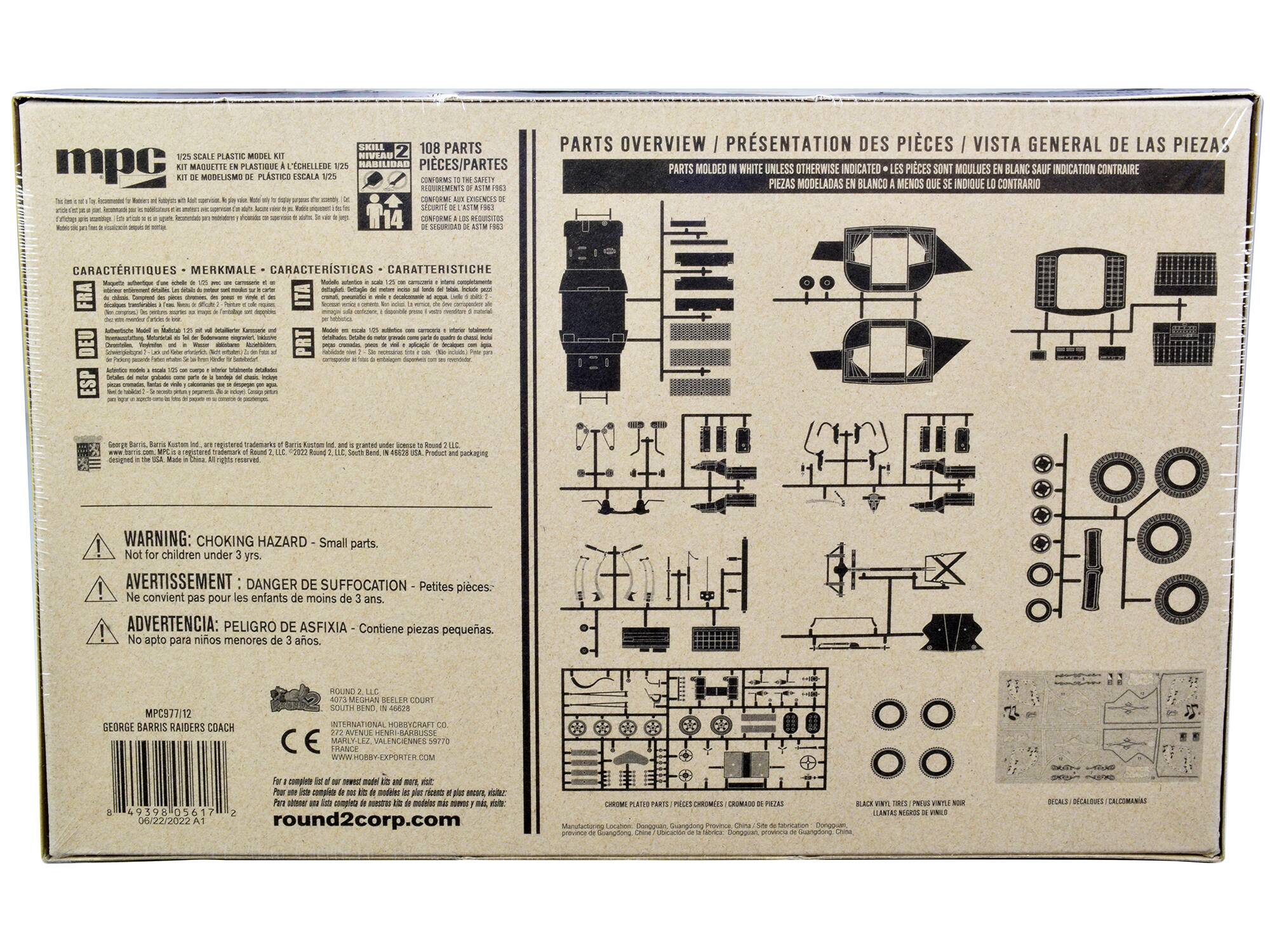 SCALE PASIE MOOHE mpc MADDE TIS PLASTIQUE TOELLIS MODELISMO PLASTICO SCALS - it - C - - - - - SEILE 108 PARTS NIVERS 2 SABILIDAD PICES/PARTES CTE SAETY RCUREMENTS RH UMIS SCURTE M IMSOR REDROITeS sESeROAS PARTS OVERVIEW PRSENTATION DES PICES VISTA GENERAL DE LAS PIEZAS PARTS MOLDED WHITE NLESS OTHERWISE NDICATED LES PIECES SONT MOULUES BLANC SAUF INDICATION CONTRAIRE PIEZAS MODELADAS BLANCO MENOS QUE INDIQUE CONTRARIO CARACTRITIQUES MERKMALE CARACTERSTICAS CARATTERISTICHE - aer - - Sertoagle Smpme - - - - - - -  n - -traa -  -tato - - - - - -  designe rgre are rr traletan Lan - ranuct pakaging WARNING: CHOKING HAZARD Small parts. Not for children under yrS. AVERTISSEMENT DANGER DE SUFFOCATION Petites pieces. Ne convient pas pour les