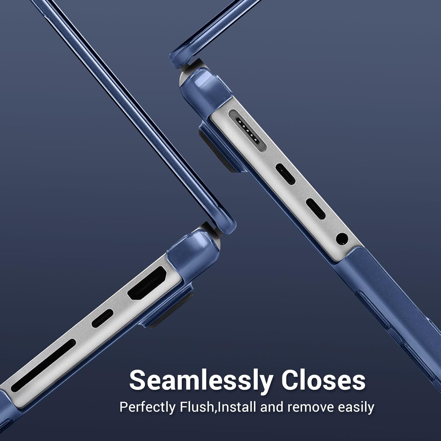 Seamlessly Closes  
Perfectly Flush, Install and remove easily