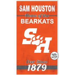 Jardine - Sam Houston State Bearkats 11" x 20" Indoor/Outdoor Home Of The Sign - Orange