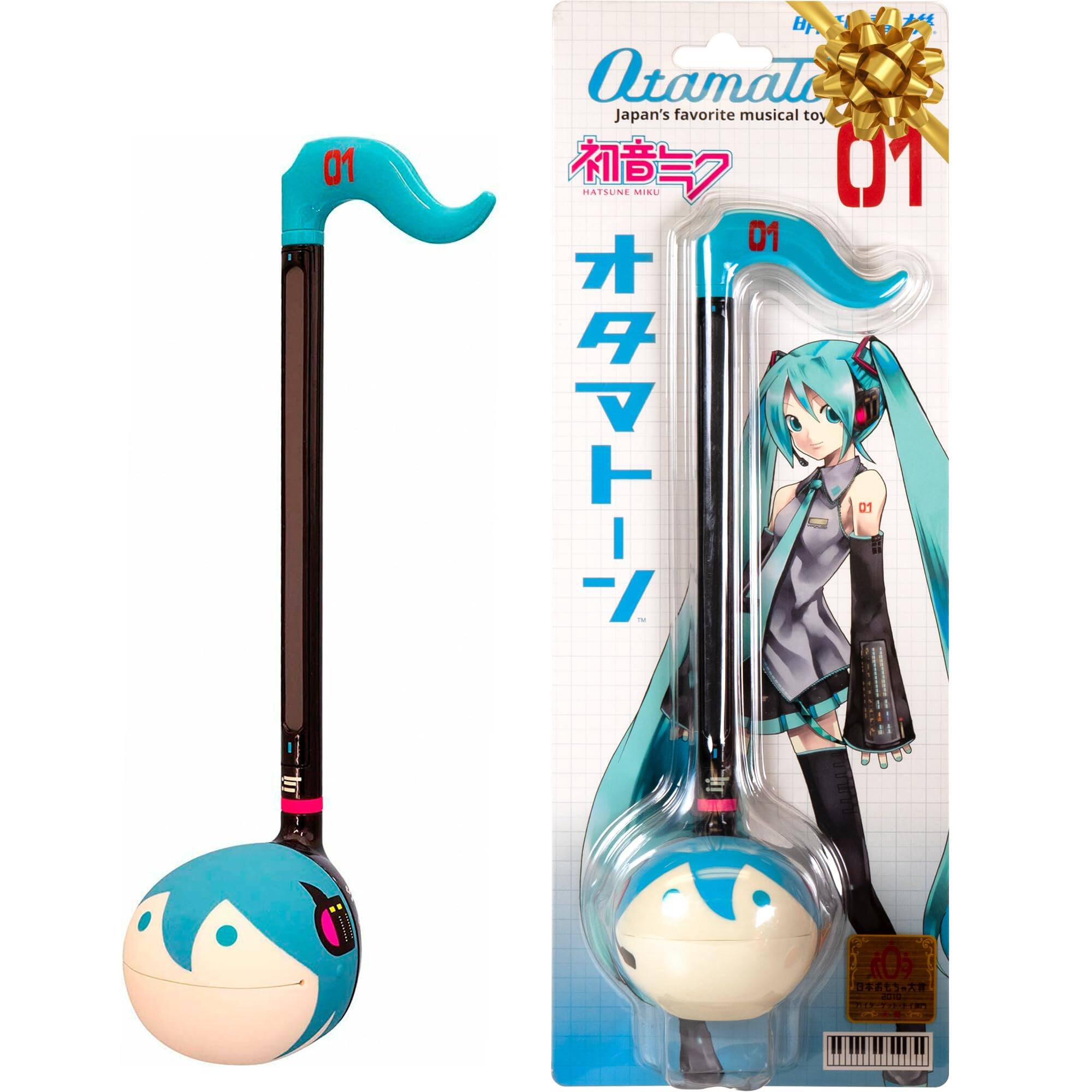 Otamatone - Synthesizer Music Toy Instrument Japan Characters Regular Size Licensed English Manual - Hatsune Miku