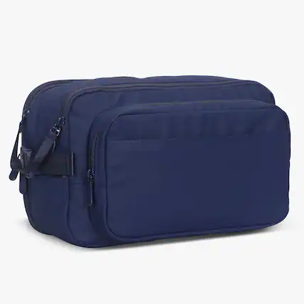 Front. Hynes Eagle - Travel Essentials Toiletry Bag - Navy.