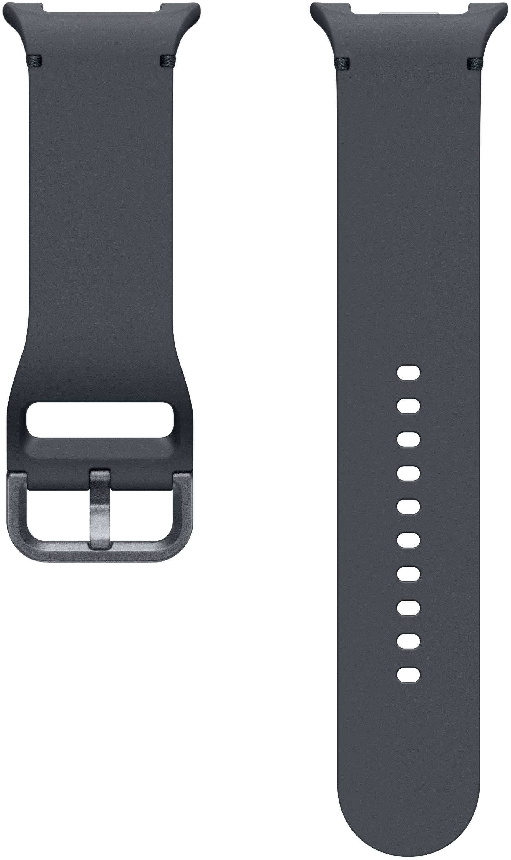 Alt View 12. Samsung - Sport Band for Galaxy Watch8 and Galaxy Watch8 Classic M/L - Graphite.