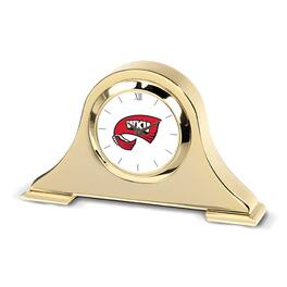 Jardine - Western Kentucky Hilltoppers Team Napoleon Desk Clock - Gold