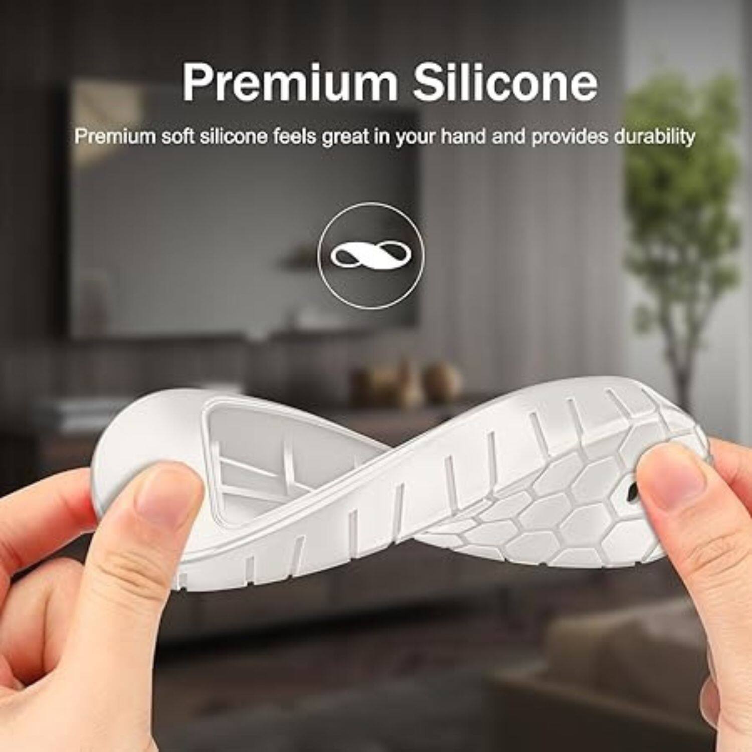 Premium Silicone  
Premium soft silicone feels great in your hand and provides durability