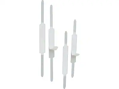 Front. Officemate - Folder Fasteners, Matte Silver, 100/Box - Silver.