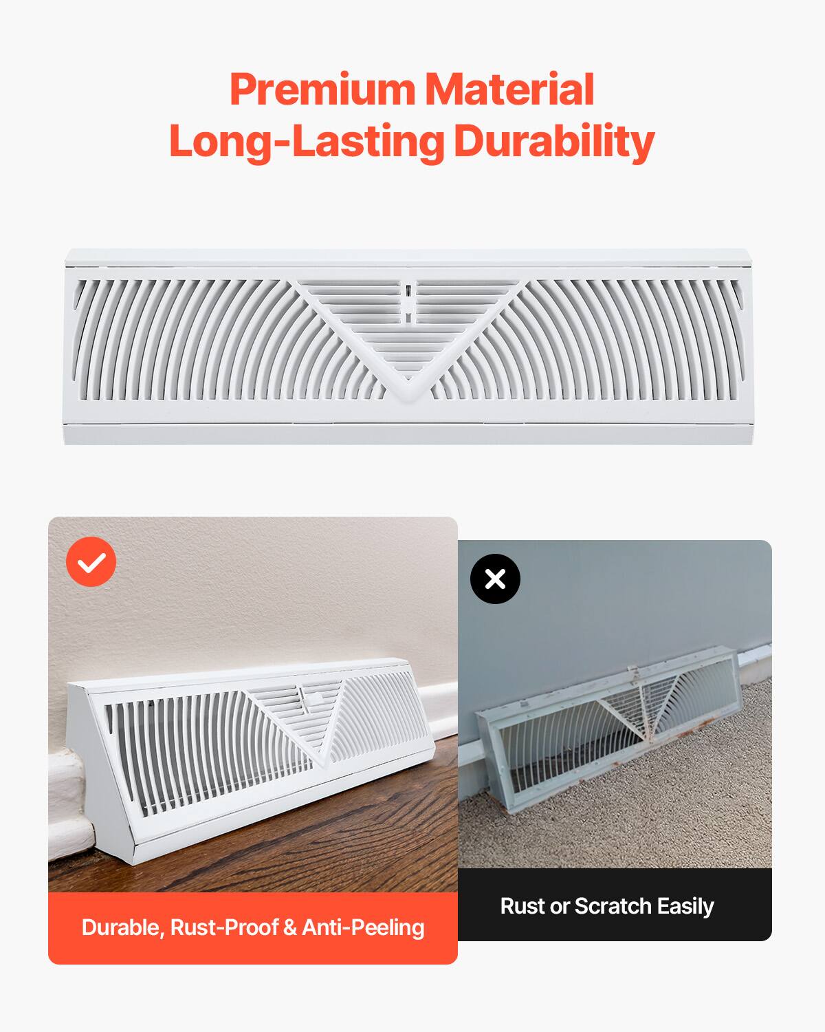 Premium Material Long-Lasting Durability

Durable, Rust-Proof & Anti-Peeling

Rust or Scratch Easily
