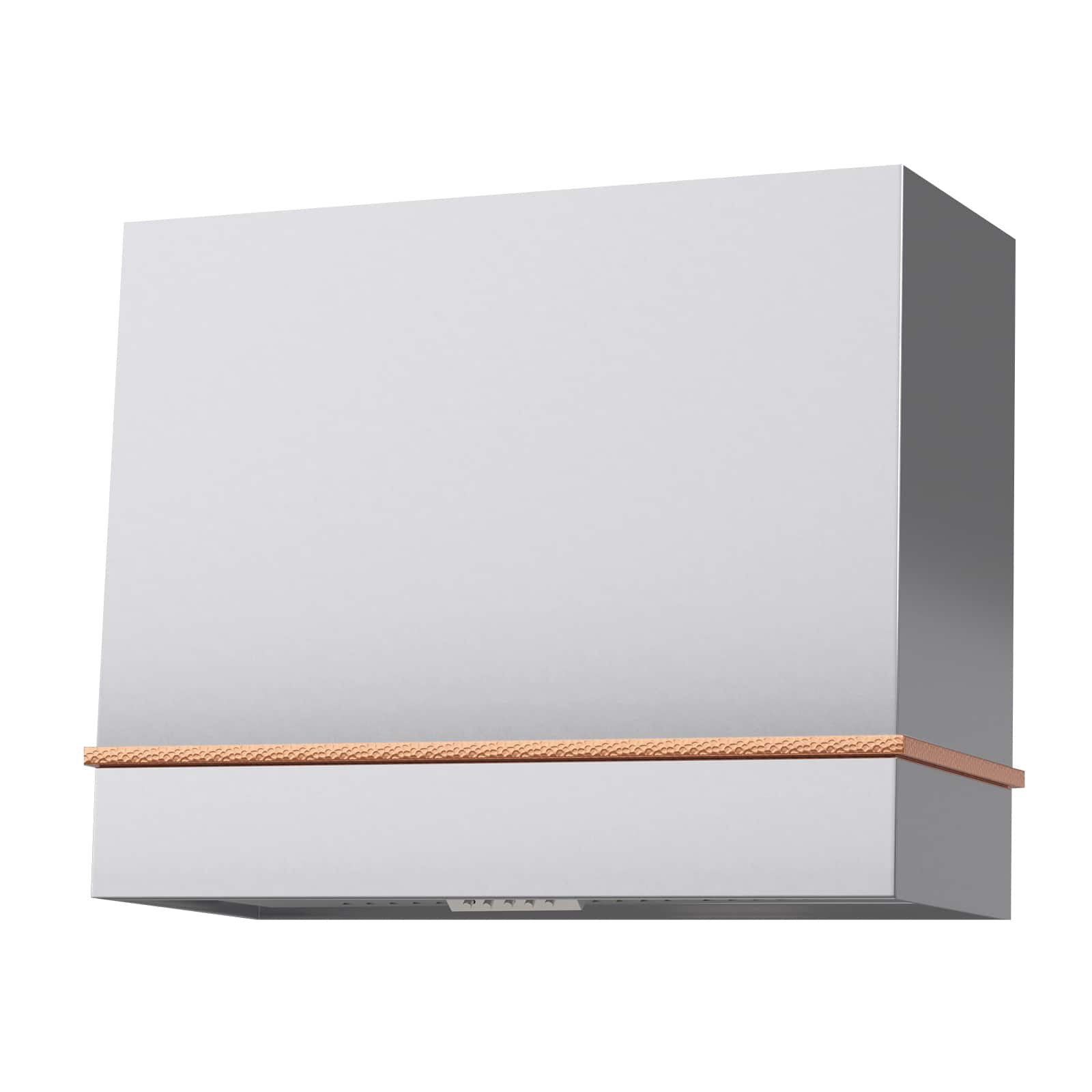 Akicon - 36 inches - Externally Vented - Wall Range Hood - Stainless steel with Copper